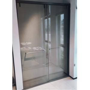 Wire Embedded Glass Shower Cabin Sliding Door 60 Inch Sliding Glass Shower Door