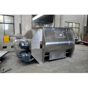 China Small Size Stainless Steel Twin Shaft Paddle Mixer Machine Easy To Clean supplier
