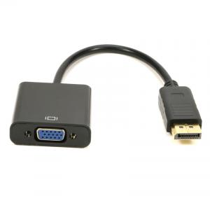 China 1Pcs Display Port DP Male to VGA Female Converter 1080P Adapter Display Port Connectors supplier