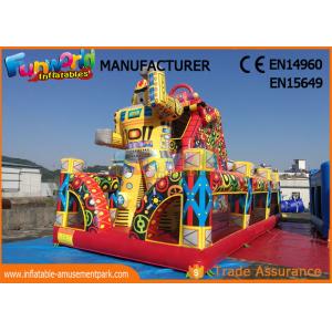 China Outdoor Inflatable Bouncer Slide / Spiderman Action Air Jumping Castle supplier