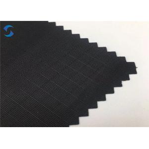 China Waterproof or Water Repellent 210d 420d Polyester Ripstop Fabric for Bags supplier