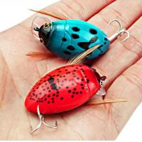 China Floating Small Minnow Bait Crank Beetle 8 Colors 3.8cm / 4.1g on sale