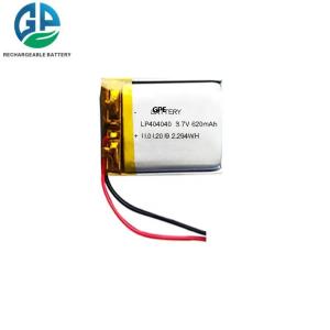 China 404040 3.7v 620mah Lithium Polymer Battery Pack For Pos Terminal supplier