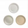 China Disposable Biodegradable Party Plates 7&quot; Sugarcane Paper Plates wholesale
