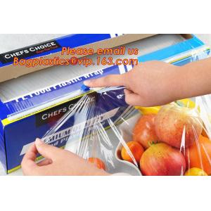 China Plastic PVC Stretch Cling Film for Food Wrap, Good price pvc heat resistant static cling film for food wrap, bagease pac supplier