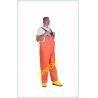 China FQ65L Orange PVC Multifunctional Chemical Protective Split Suit 65dmm wholesale