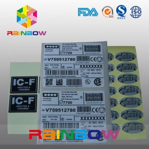 China Customized Express Labels / Sticker Shrink Sleeve Labels For Bag , Box , Card supplier