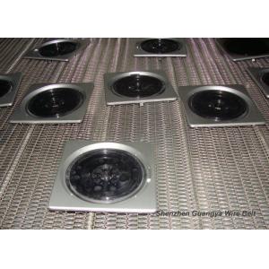 China High Precision Stainless Steel Wire Belt Knuckled Selvedge For Food Processing supplier