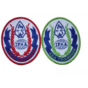 China Embroidered Custom Patches / Badges With Personalized Pattern For Clothing / Cloths supplier