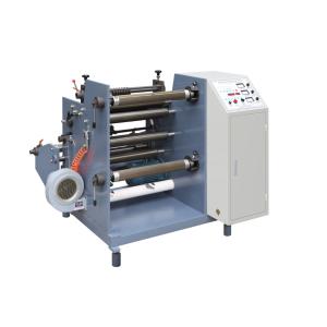 China Automatic Pvc Slitting Machine 120m/Min Paper Roll Slitting Rewinding Machine wholesale