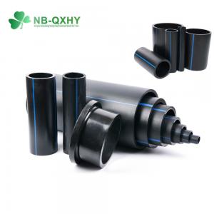 China Provide Replacement Services PE Flexible Water Pipe 125mm 250mm 400mm PE100 HDPE Pipe supplier