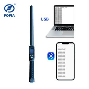 China オーダーメイド ISO FDX-B HDX 30000 レコード ハンドヘルドスティック RFID 読書機 牛 畜産 耳のタグ マイクロチップ ロングレンジ プラスチック wholesale