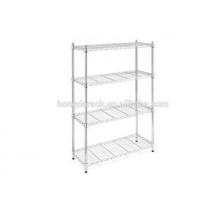 China Adjustable Chrome Wire Shelving Light Duty Type For Home / Warehouse supplier