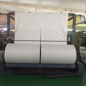 China White PP Woven Bag Roll UV Coated PP Woven Sack Roll supplier