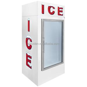 Indoor / Outdoor Fridge Freezer Ice Storage Freezer Ice Cube Bagged Deep Freezer For Sale