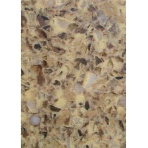 China Quartz stone, artifical slab micro-crystal stone countertop vanity 300x200cm supplier