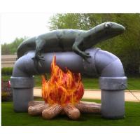 China Amazing Design Inflatable Advertising Products Air Lizard Fire Resistant on sale
