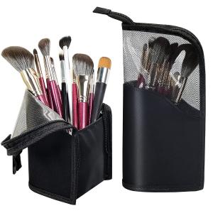 China Small Makeup Brush Travel Bag Case Holder Pouch 5.12X9.05 Inch supplier