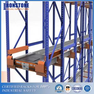 China OEM Adjustable Radio Shuttle Metal Industrial Pallet Storage Warehouse Rack supplier