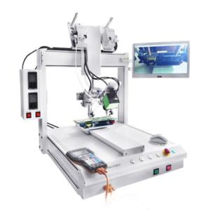 China LCD Display Automated Soldering Systems 100W PCB Board Soldering Machine User Friendly wholesale