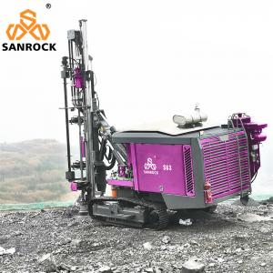 China Hydraulic Crawler Integrated Drilling Equipment Mining Rotary Borehole Rock Drilling Rigs supplier