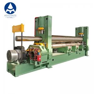 China Upper Roller Universal Hydraulic 3 Roller Plate Bending Machine PLC supplier