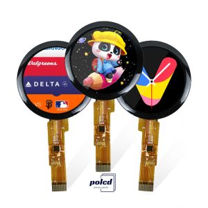 China Polcd Petit écran LCD rond de 1,28 pouce 240*240 1,3 pouce Interface IPS SpI Circulaire Panneau de module Tft LCD supplier