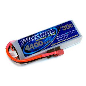 Paquet 30C 4400mAh 3S 11.1V de batterie de FFULLYMAX LiPo avec la prise de T pour des voitures de RC, avions de RC, hélicoptères de RC, concurrence de F3A