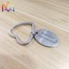 China Lead Free Hypoallergenic 304 Stainless Steel Message Keychain wholesale