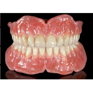 Flexible Rubber Removable Dental Crown Partial Denture Easy Maintain