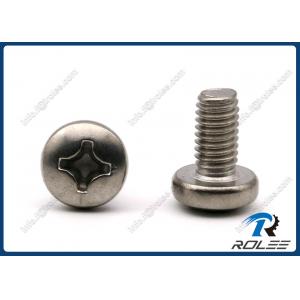 China 307 / 316 / A2 / 18-8 Stainless Steel Philips Pan Head Machine Screws supplier