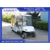 24km/H 2 Passenger Golf Cart , Enclosed Cargo Box Golf Cart 15% Climbing Ability