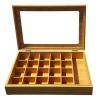 organic bamboo coffee knock box coffee capsule box for gift with high quality