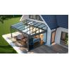 China Customized Aluminium  Support Awning With Polycarbonate Sheet Roofs wholesale