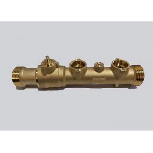 10m/S 40mm PN16 RS485 Ultrasonic Water Meter Brass Pipe