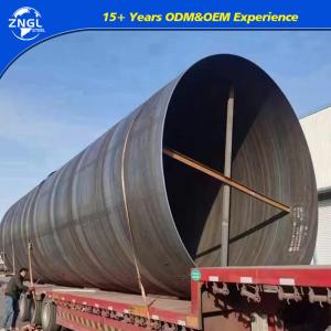 China 6mm-20mm Thick API 5L X42 X52 X56 X60 Steel Pipe for Water Well Casing Pipe Carbon Steel ERW Technique supplier