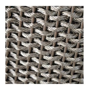 China Customizable Architectural Metal Mesh Screen For Fencing And Partitioning wholesale