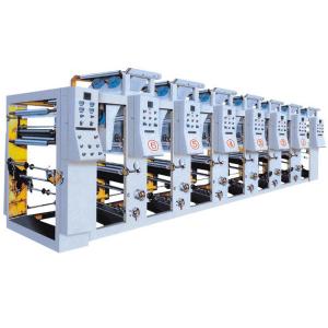 China PVC / PET / PE Automatic Gravure Printing Machine 800 - 1600mm Printing Breadth supplier