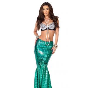 Coral Reef Sexy Mermaid Costume Wholesale with Size S to XXL Available