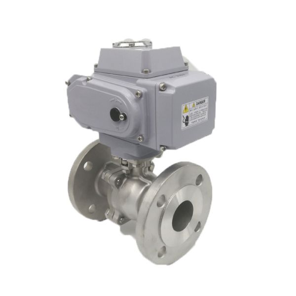 Electric Flanged Ball Valve with API 598 API 607 API 6FA Standards for Enhanced Control