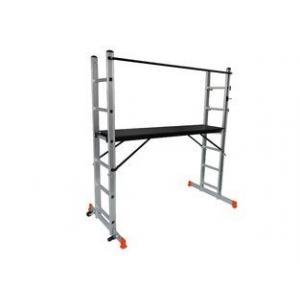 Household  Aluminium Scaffolding Ladder 2x6 150kgs / 330 Lbs  Load Capacity