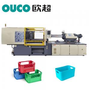 480 Ton Servo Motor Injection Molding Machine For Plastic Bottle Crate Soda Beer Transport