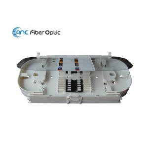 White Fiber Optic Termination Boxes 24 Core Fiber Optic Splice Tray OST-010