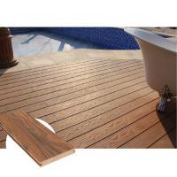 China Composite with No Plastic Feel Solid Composite Decking Product on sale