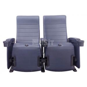 USIT Theatre Seating Chairs , Media Room Seating High Resilient Moldule Foam