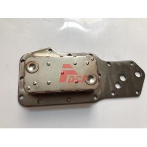 China 6D102 7P 6735-61-2110 Engine Oil Cooler Cover Core For Excavator Parts PC200-6 supplier