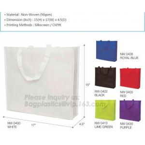 laminated recycled RPET non woven bag Rpet tote non woven bag / Rpet non wovenshopping bag, non woven gift pouch drawstr