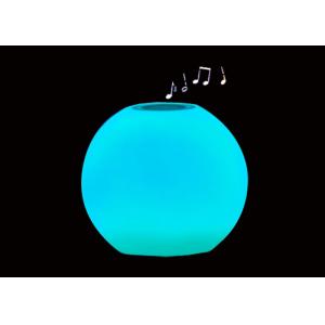 China Waterproof Rechargeable Bluetooth Speaker With Lights Rgb Changing Color supplier
