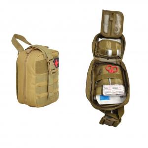 Medical Tactical First Aid Kit Molle With Tourniquet EMT Bag Supplies Hunting 250pcs