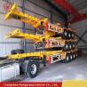 China Semi-remorque à conteneur avec fonction d'immobilisation et système de freinage à double ligne wholesale